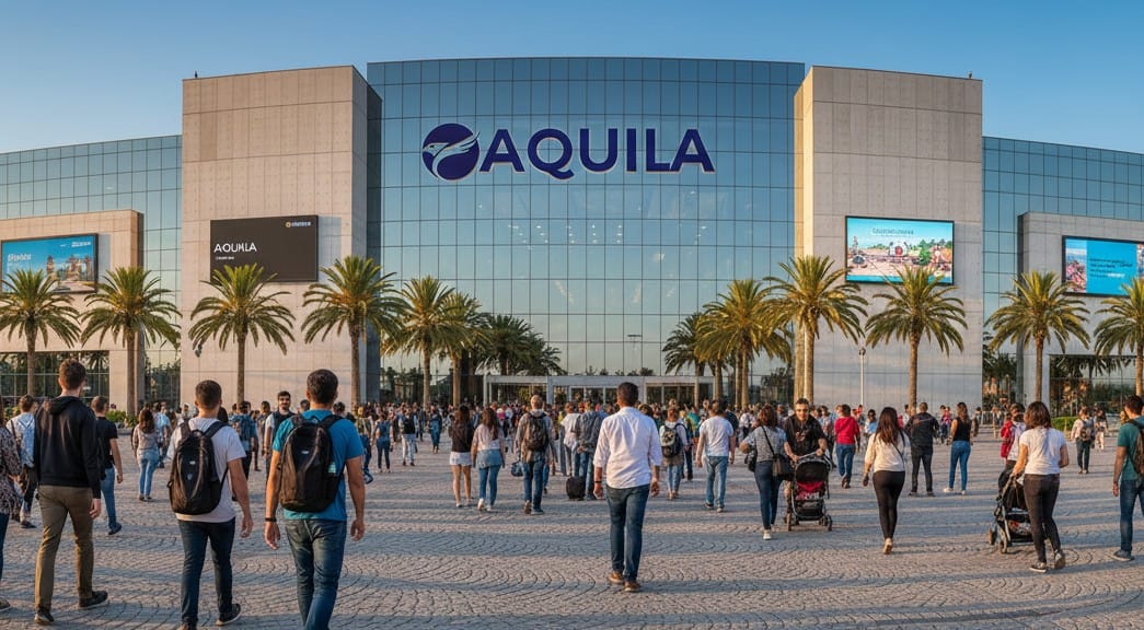 Scenic travel destination with a lake and mountains